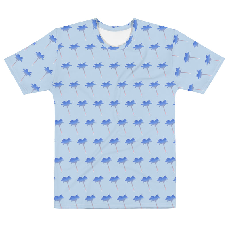 Men's Unisex All Over Patriotic Palm Tree T-Shirt funky july 4th