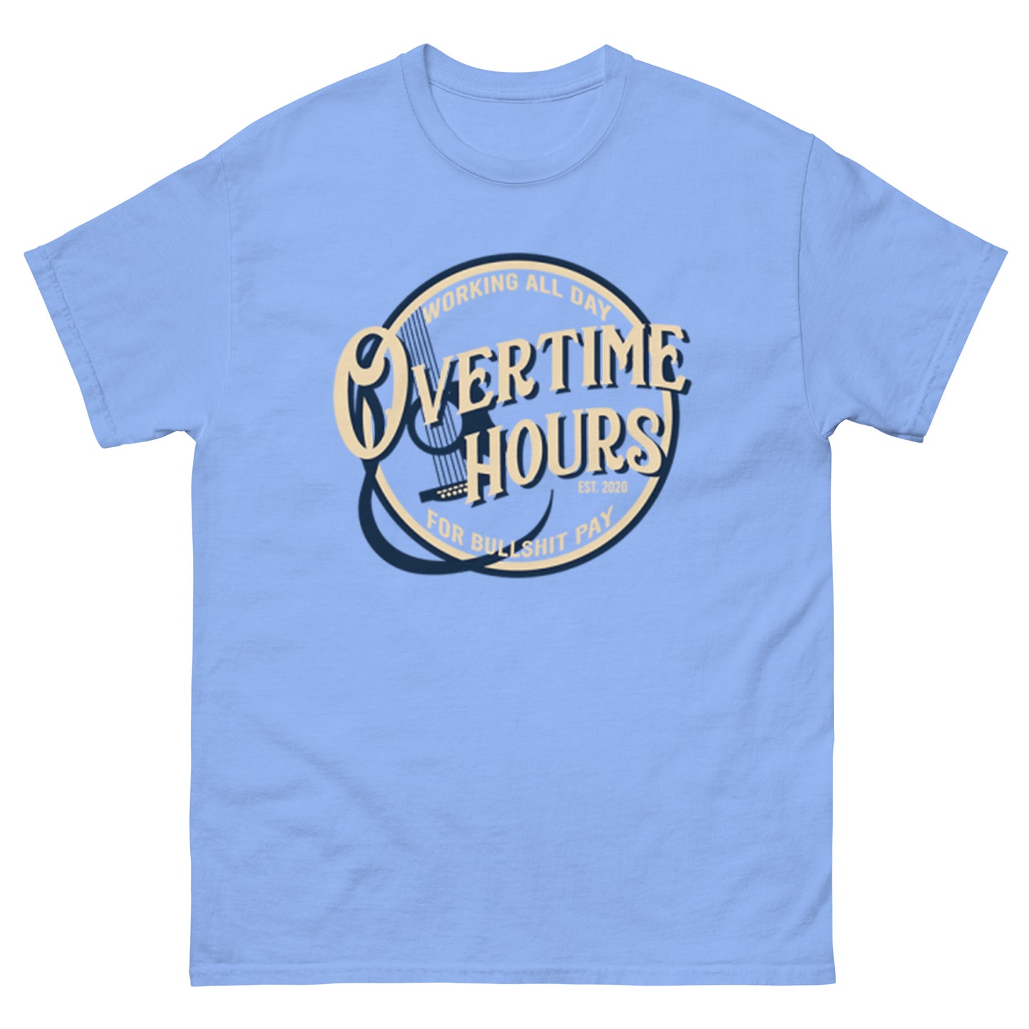 Overtime Hours Rich Men North Of Richmond Oliver Anthony Song Tee Shirt bullshit pay