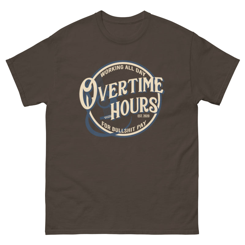Overtime Hours Rich Men North Of Richmond Oliver Anthony Song Tee Shirt bullshit pay
