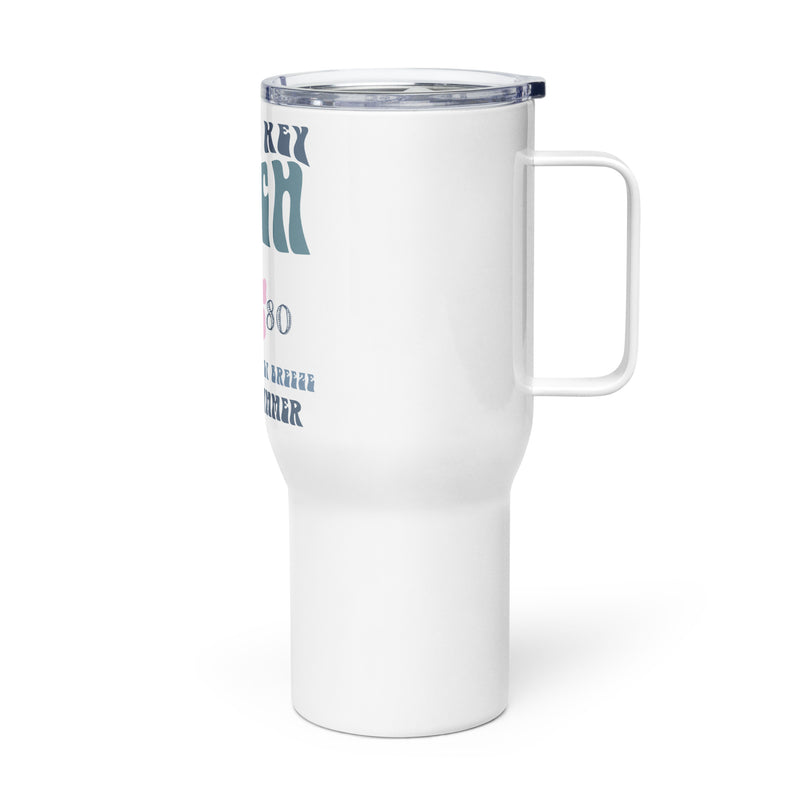 Siesta Key Beach Hibiscus Endless Summer Travel Mug