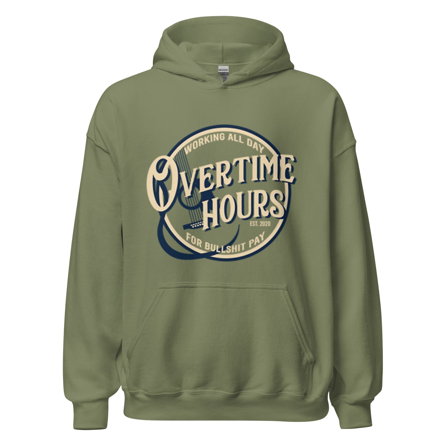 Unisex Mens Fit Oliver Anthony Rich Men North Of Richmond Overtime Hours Hoodie