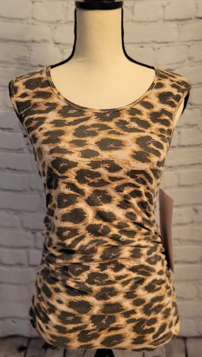 Pre-Order Women's Cheetah Print Top Blouse Shirt