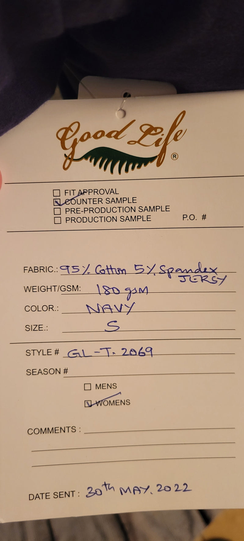 Pre-Order Wholesale Women's Luxury Cotton V-Neck T-Shirt w/Rouching