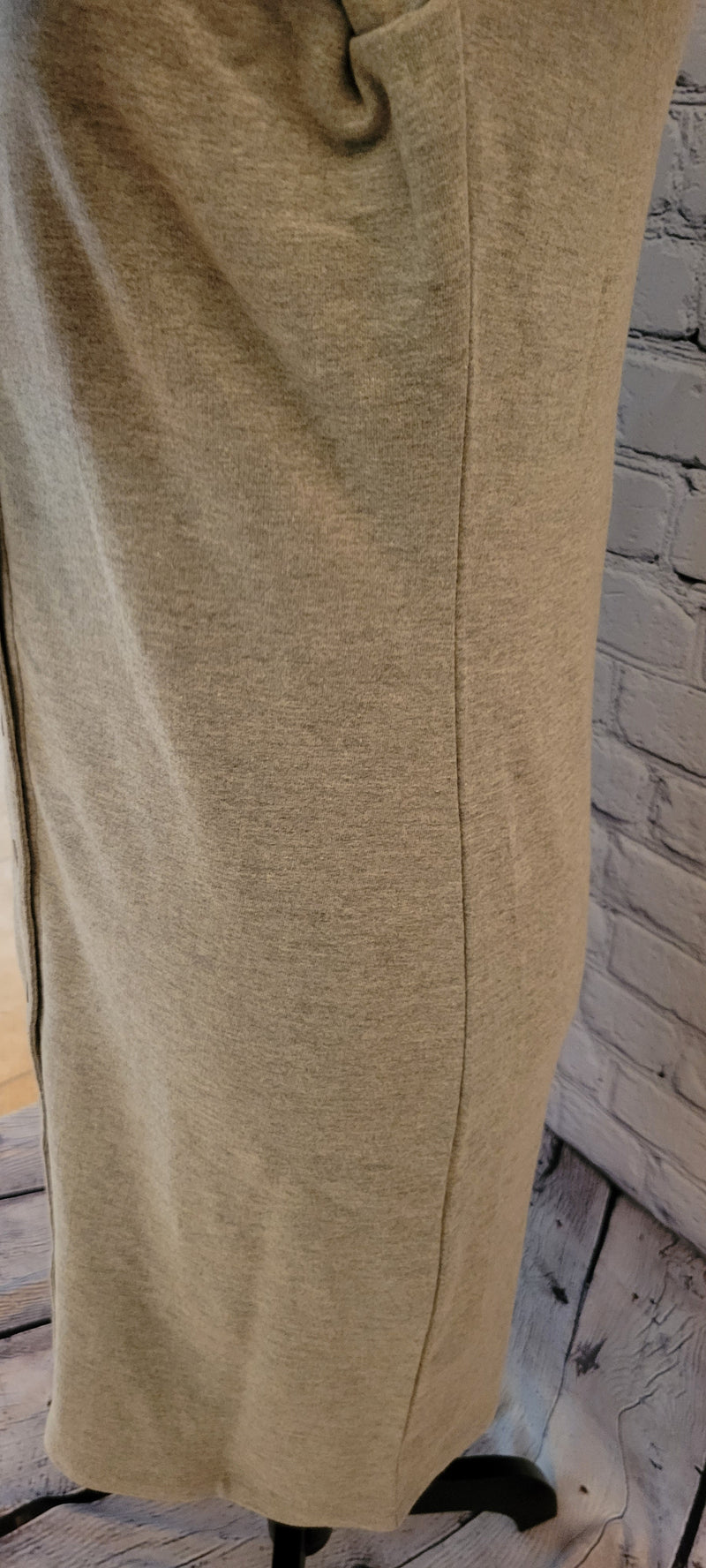 Pre-Order Wholesale 100% French Terry Cotton Button Dress Midi