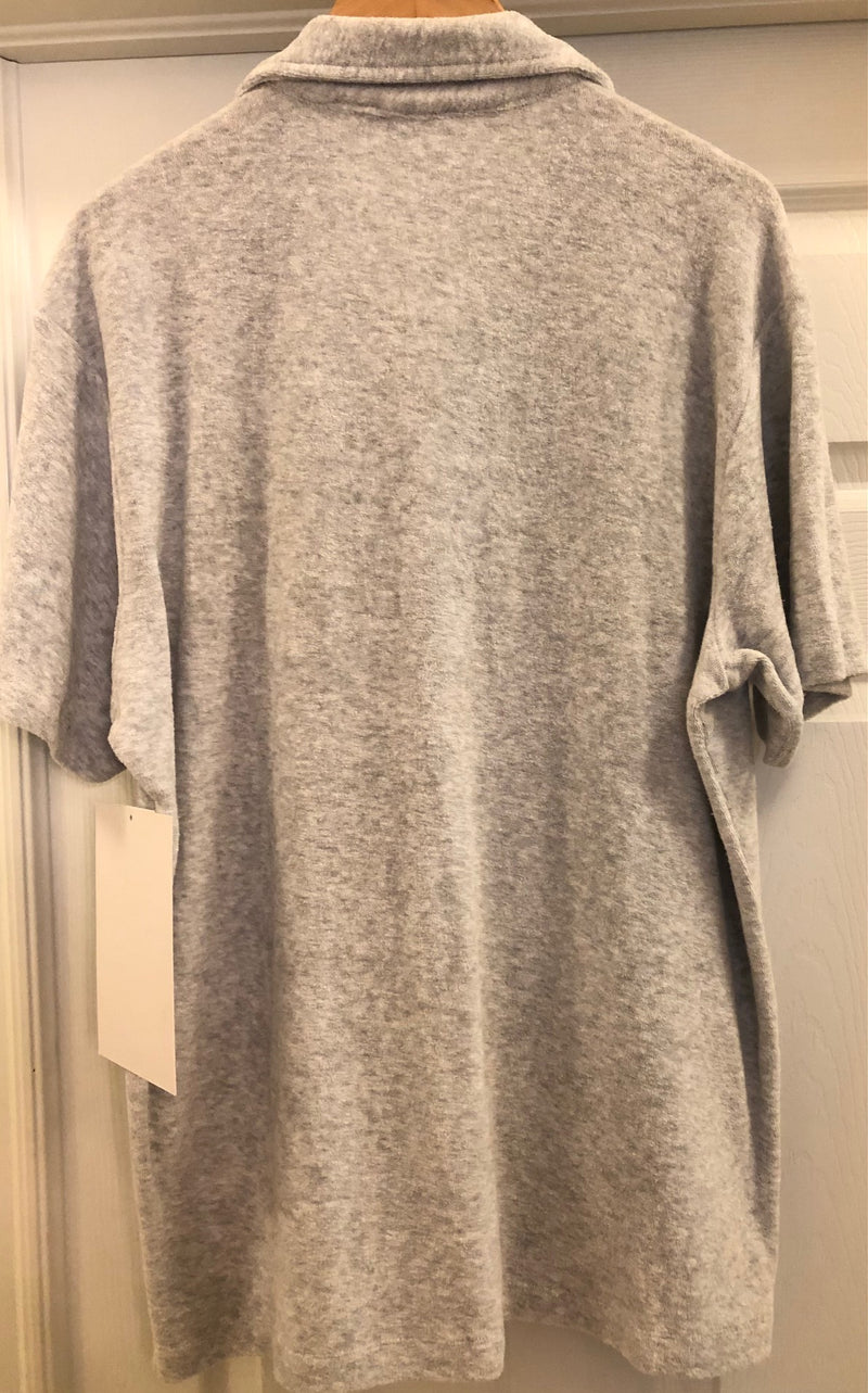 Pre-Order Wholesale Terry Cloth Relaxed Fit Camp Shirt