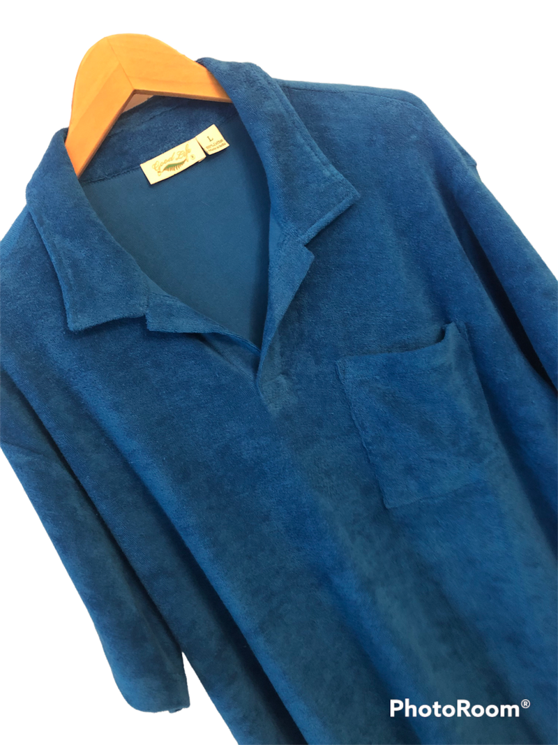 Pre-Order Wholesale Terry Cloth Relaxed Fit Polo