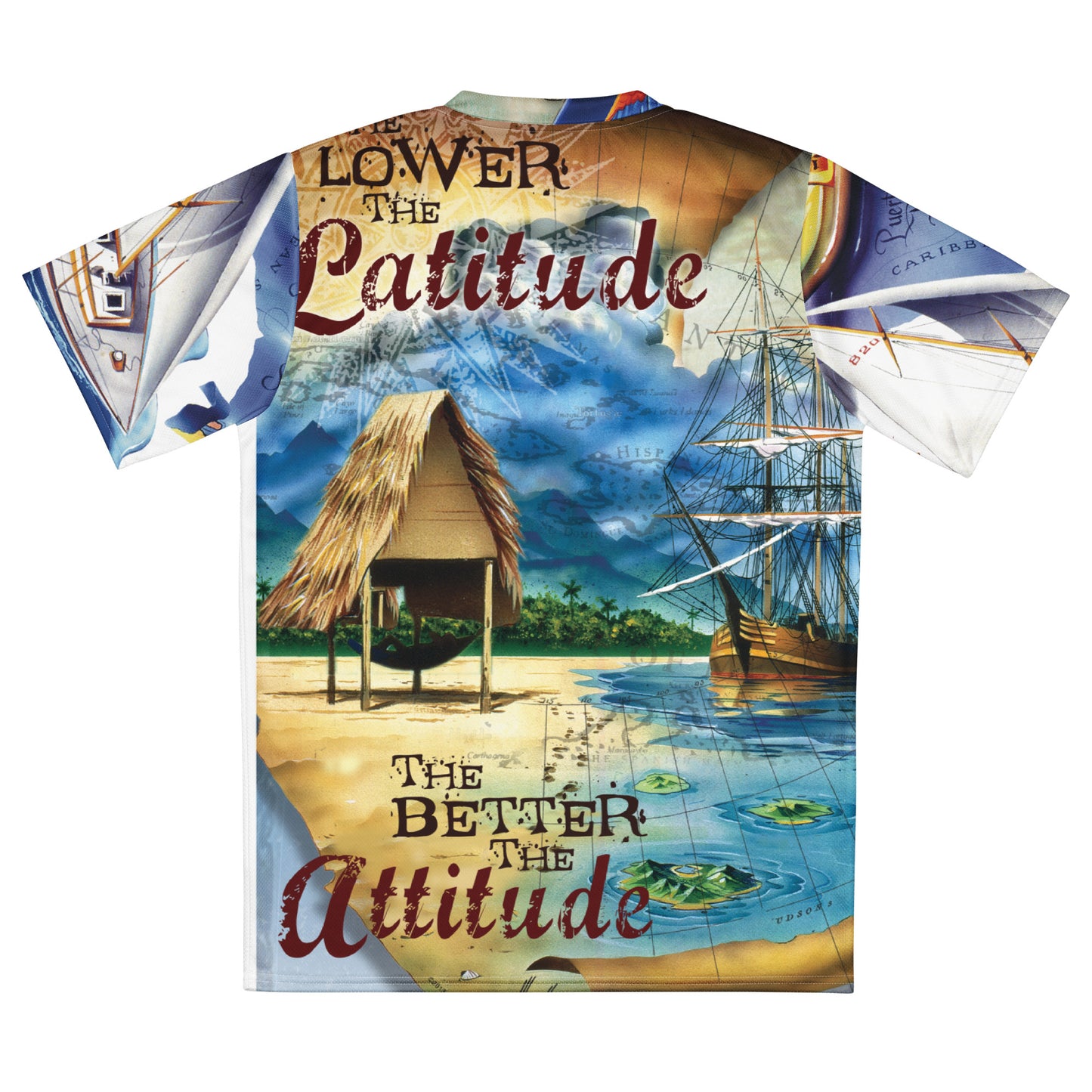 Recycled unisex sports jersey LLBA