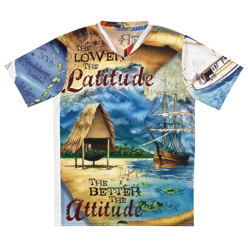 Recycled unisex sports jersey LLBA