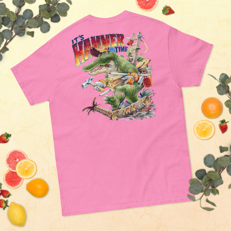 Mens Hurricane Ian Gator GitEr FloriDone Cotton Two Sided Print T-Shirt