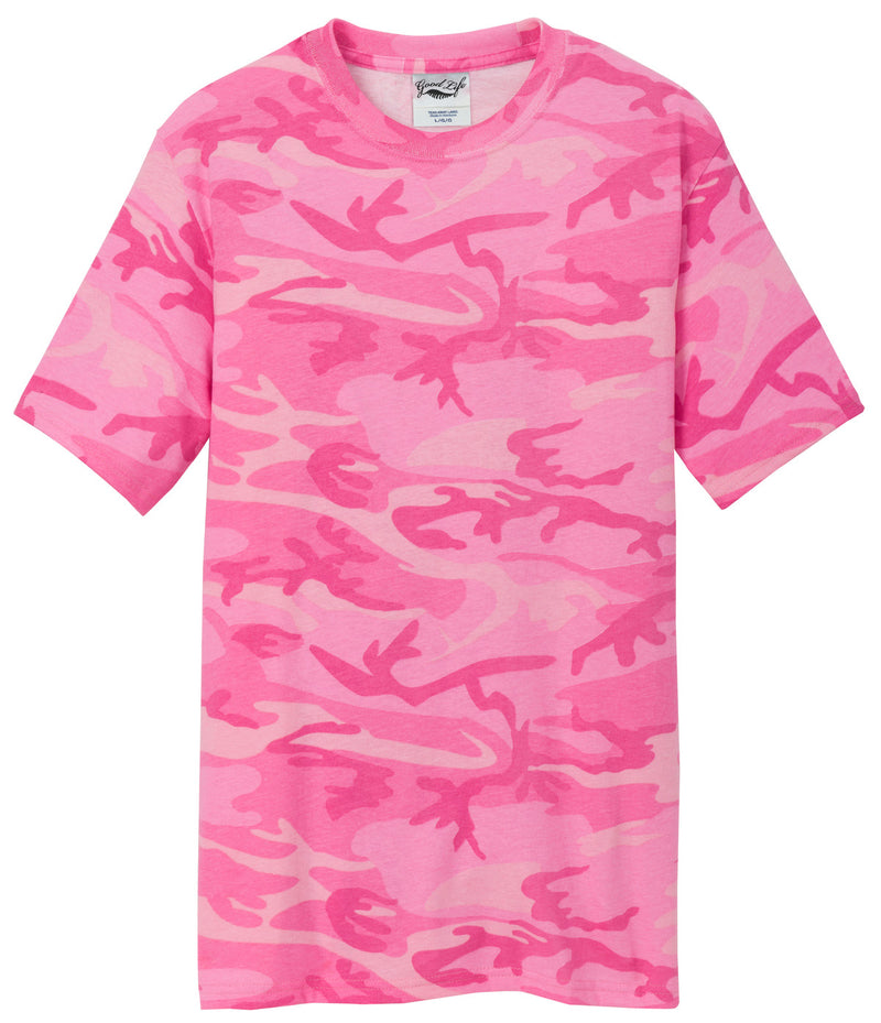Mens Cotton Camo Tee Shirt