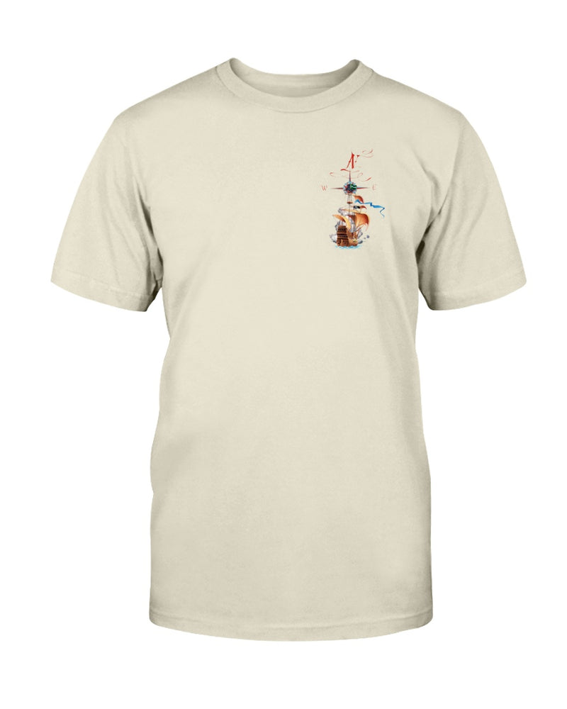 Shipwreck Rum Map Print T-shirt