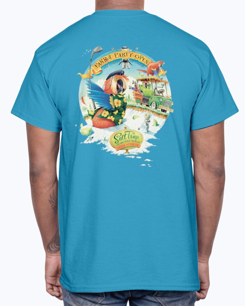 Parrot Party Open Golf T-shirt