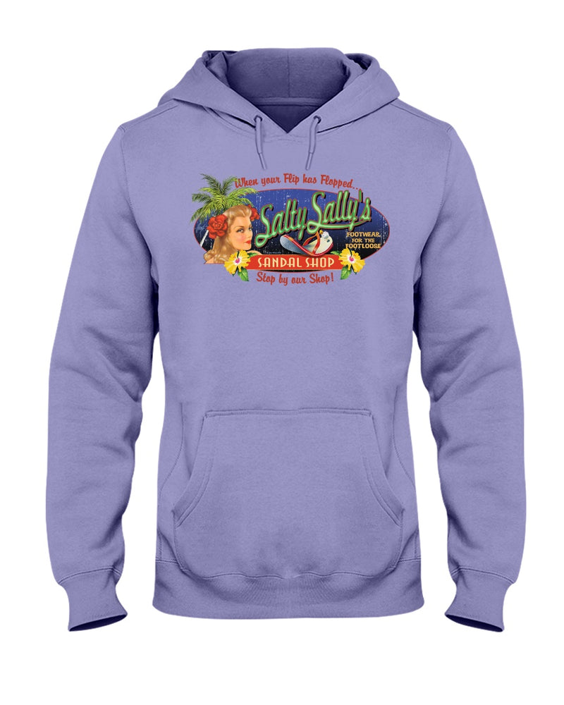 Unisex Original Salty Salty Flip Flop Sandal Shop Beach Hoodie