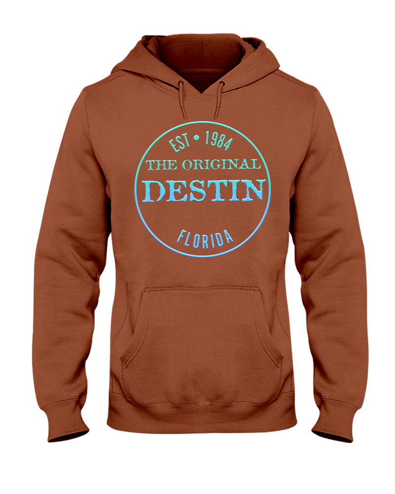 Original Destin Florida Hoodie Est. 1984 Texas Orange