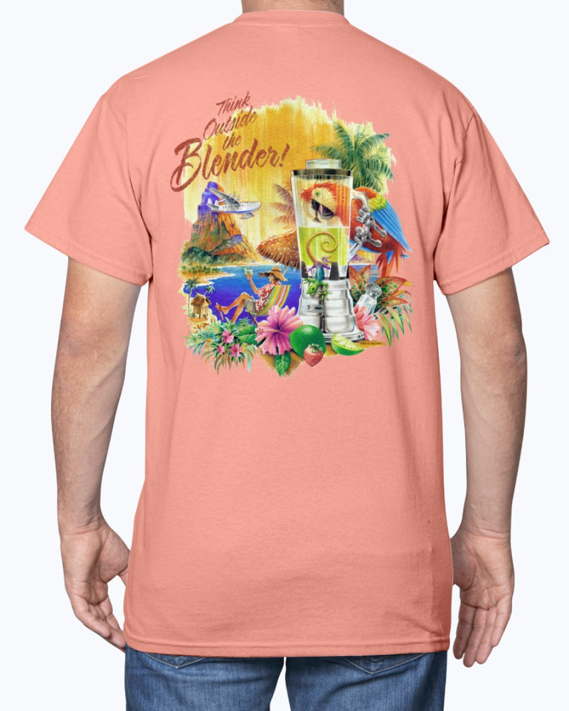 Think Outside the Blender 6 oz Cotton T-shirt