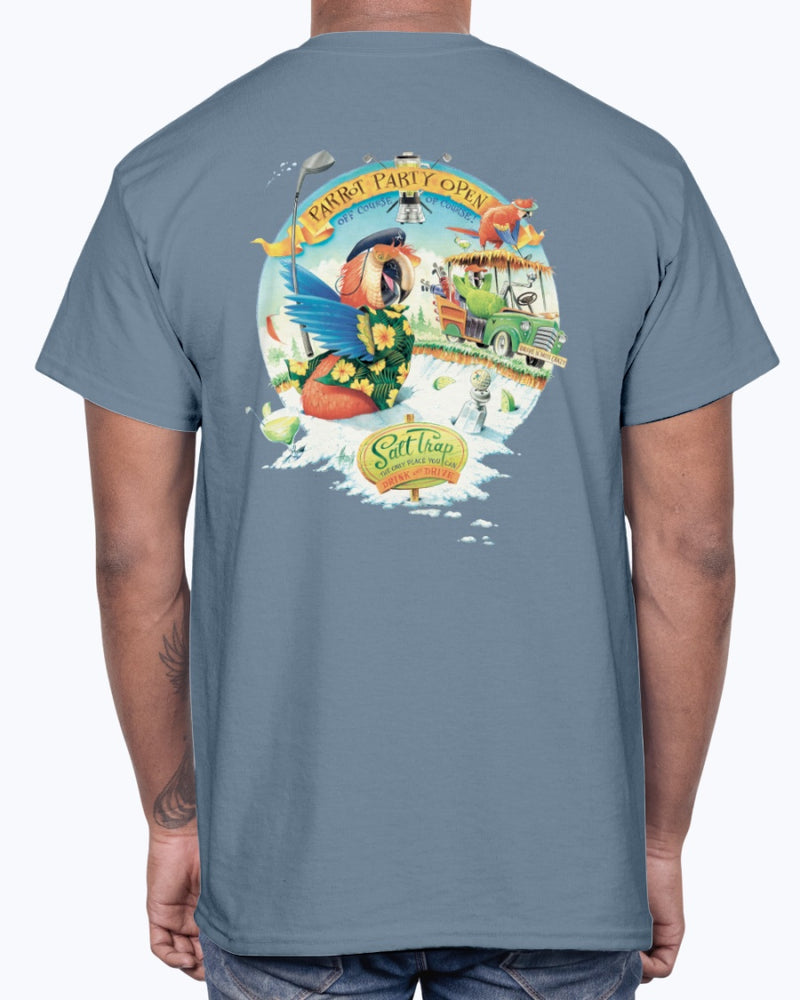 Parrot Party Open Golf T-shirt