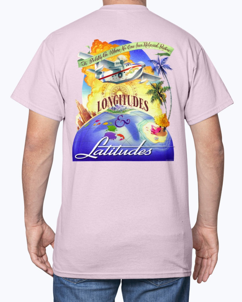 Seaplane Boldly Go Where No One Has Relaxed Before 6 oz Cotton T-shirt