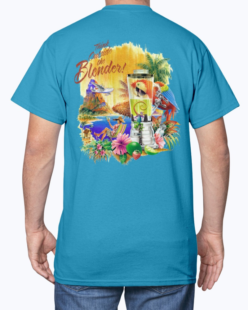 Think Outside the Blender 6 oz Cotton T-shirt