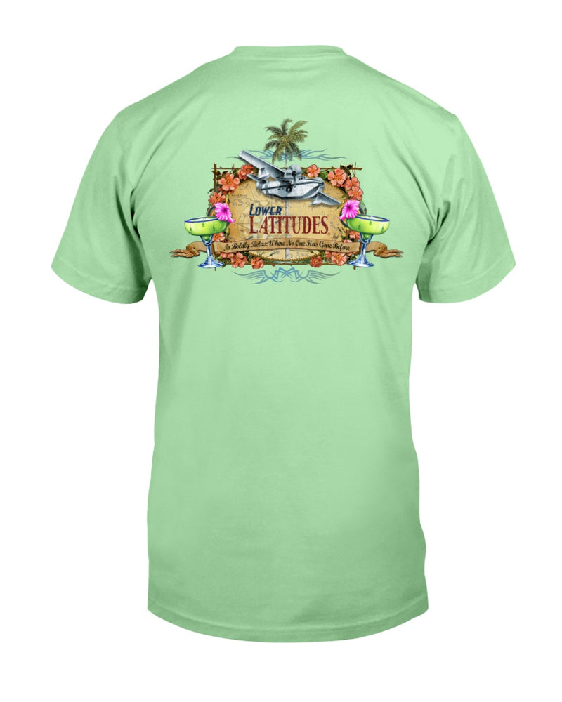 Lower Latitudes Seaplane Margarita Cotton T-Shirt
