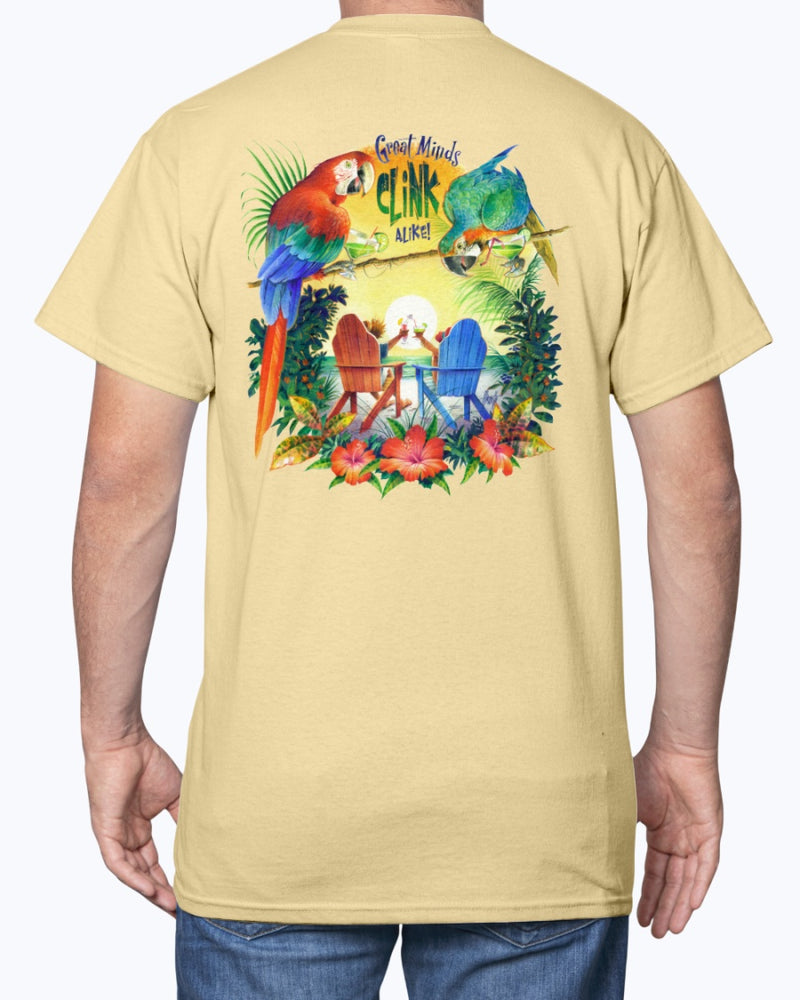 Great Minds Clink Alike T-shirt