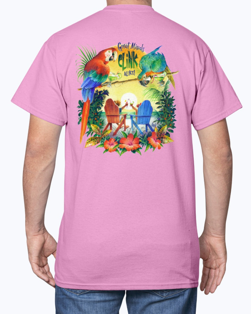 Great Minds Clink Alike T-shirt