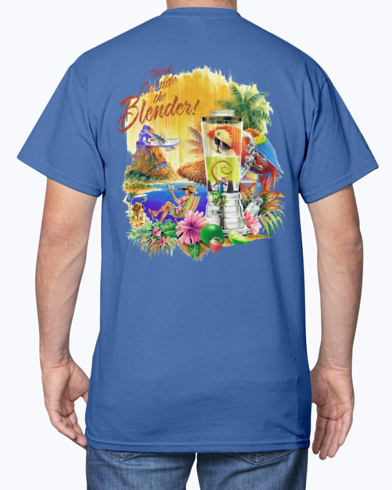 Think Outside the Blender 6 oz Cotton T-shirt