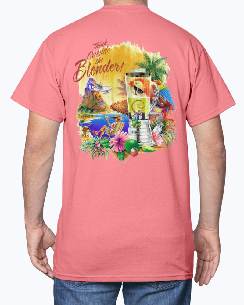 Think Outside the Blender 6 oz Cotton T-shirt