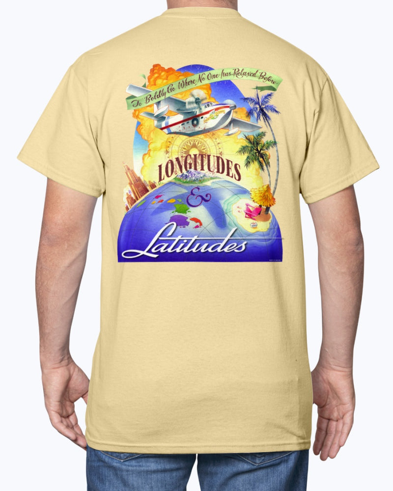 Seaplane Boldly Go Where No One Has Relaxed Before 6 oz Cotton T-shirt