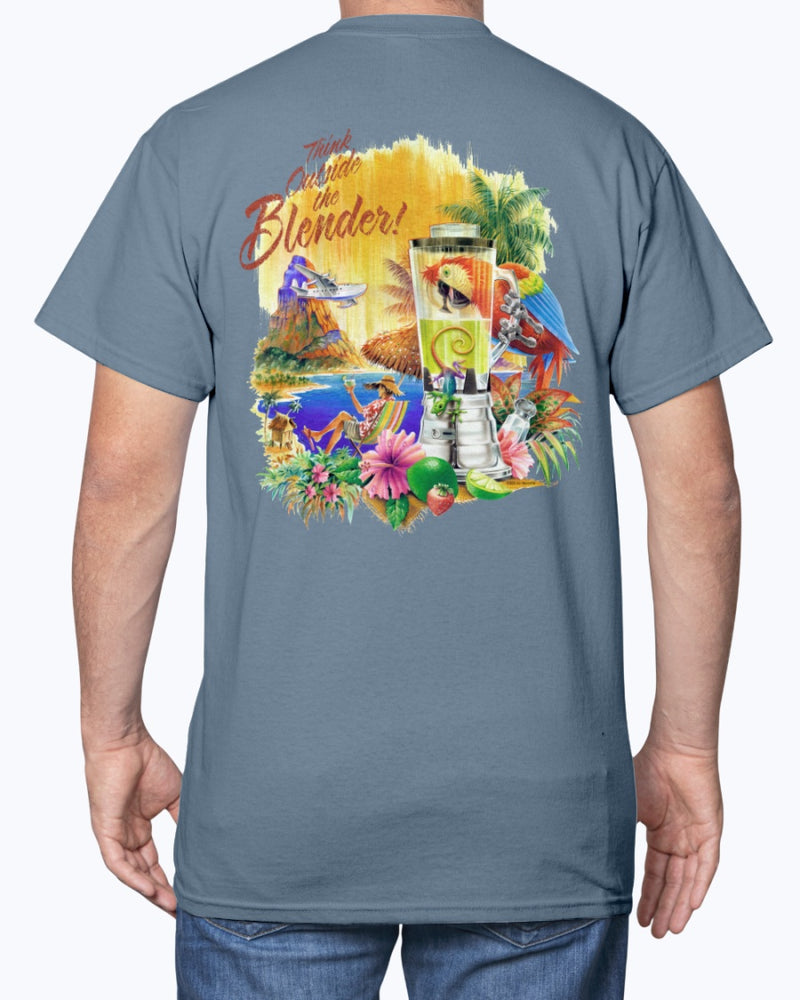 Think Outside the Blender 6 oz Cotton T-shirt