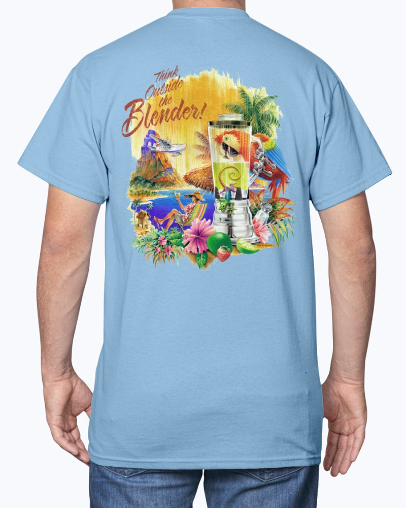Think Outside the Blender 6 oz Cotton T-shirt