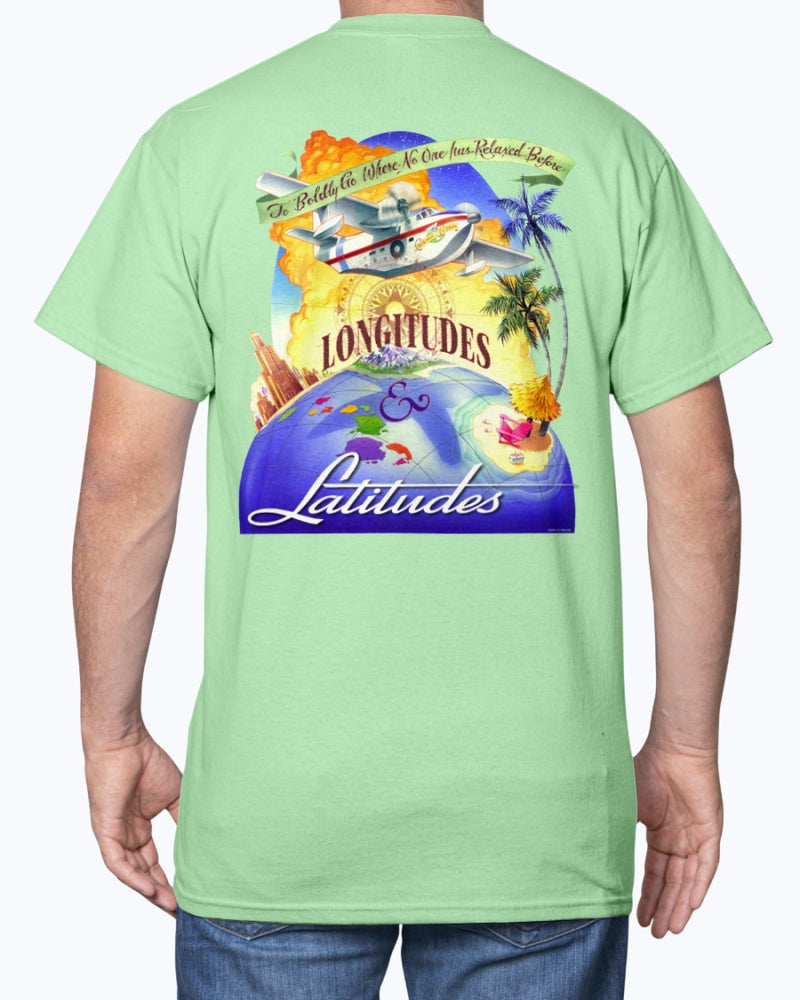 Seaplane Boldly Go Where No One Has Relaxed Before 6 oz Cotton T-shirt