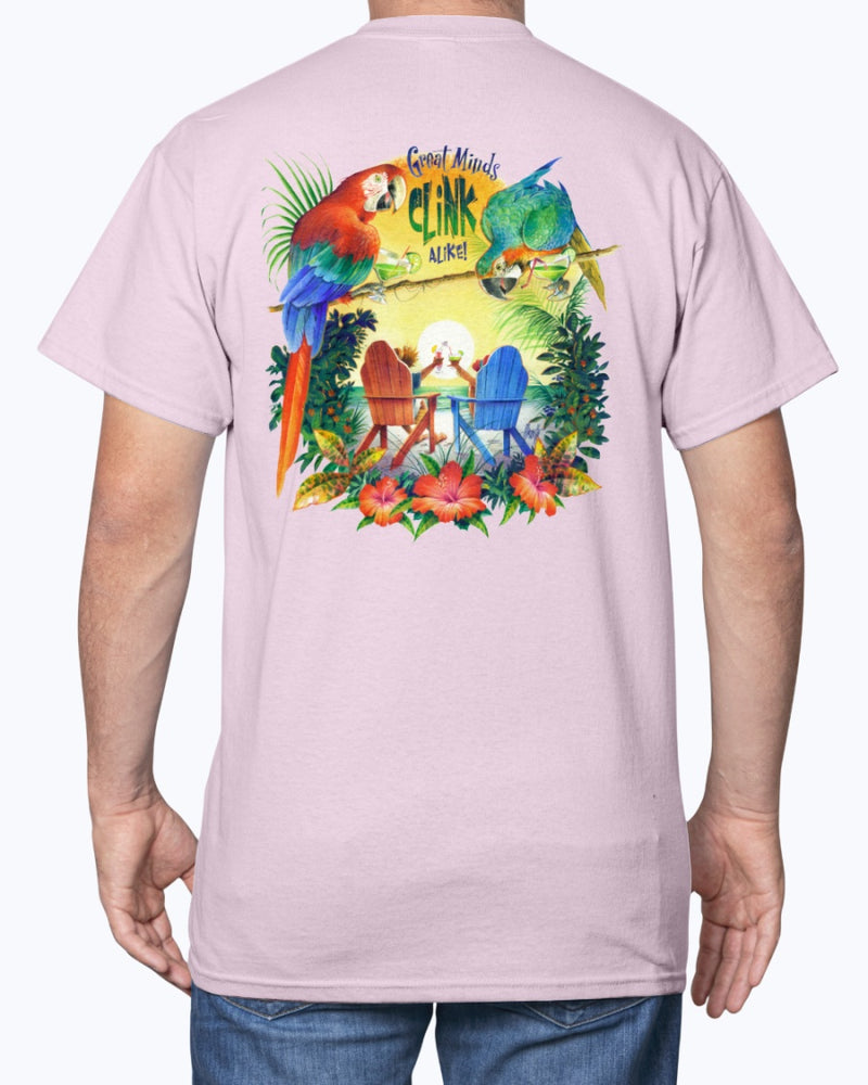 Great Minds Clink Alike T-shirt