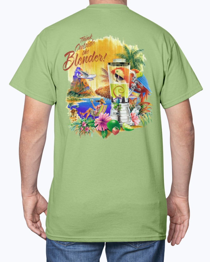 Think Outside the Blender 6 oz Cotton T-shirt