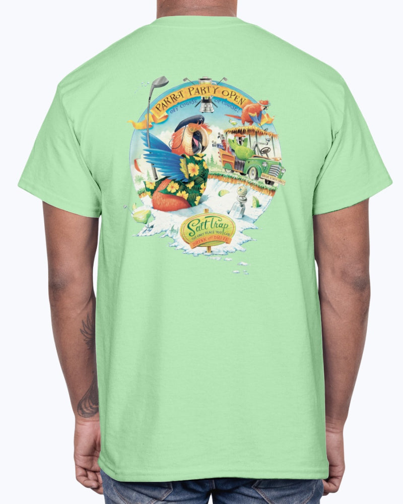 Parrot Party Open Golf T-shirt