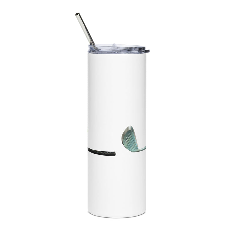 Parrot Party Country Club 20 Ounce Drink Tumbler with Straw Parrothead Jimmy Buffett Margarita Golf Funny Gift