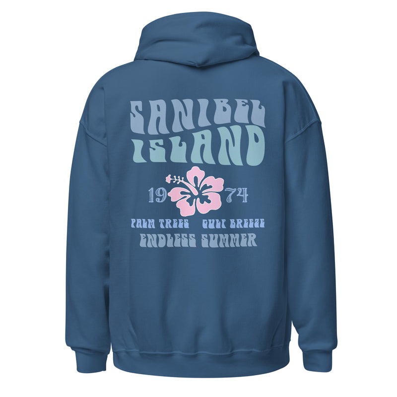 Sanibel Island Beach Hoodie Ocean Endless Summer 1974 aesthetic hoodies cute preppy hoodies, ocean beach hoodie, y2k, captiva hoodie, vintage hoodie girls oversized flower