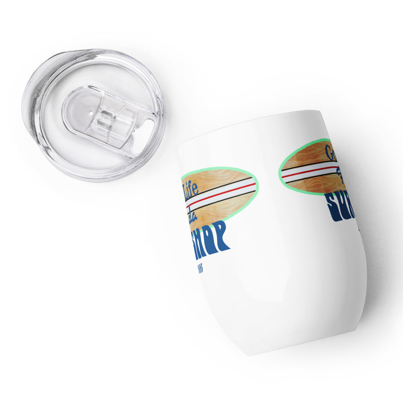 Good Life Florida Surf Shop Insulated Wine Tumbler Coffee Mug