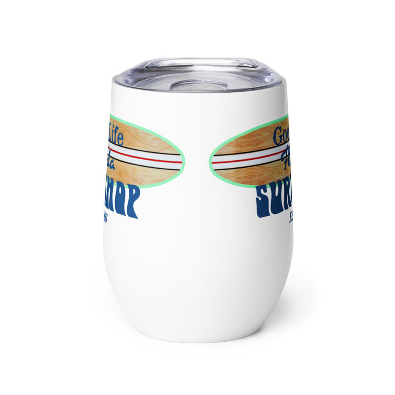 Good Life Florida Surf Shop Insulated Wine Tumbler Coffee Mug