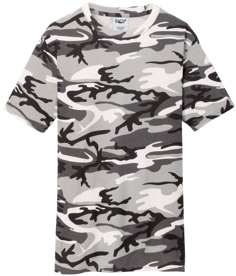Mens Cotton Camo Tee Shirt