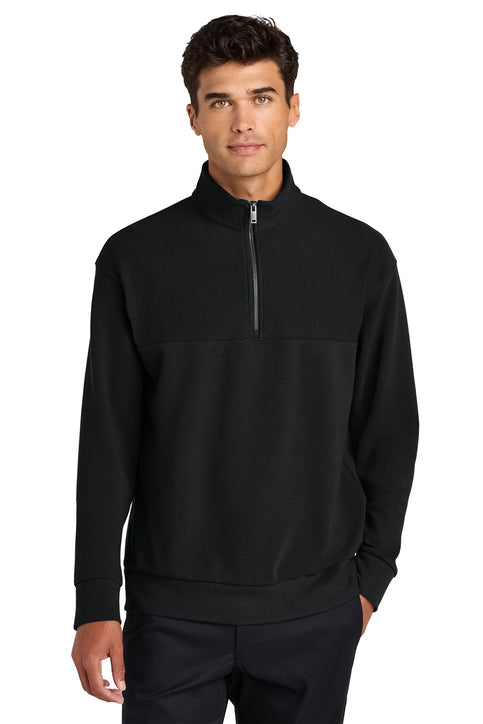 Black Luxury Quarter Zip