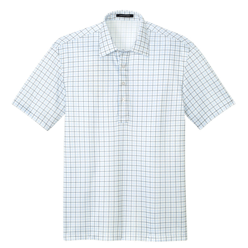 Mens Dress Collar Wicking Snag-Resistant Polo Shirt