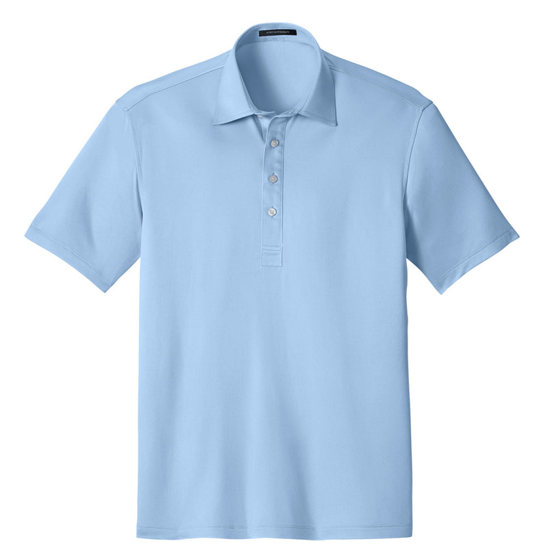 Mens Dress Collar Wicking Snag-Resistant Polo Shirt