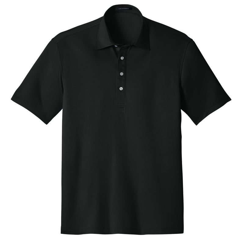 Mens Dress Collar Wicking Snag-Resistant Polo Shirt