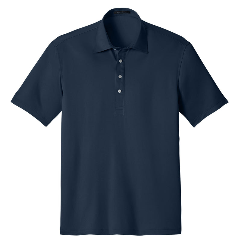 Mens Dress Collar Wicking Snag-Resistant Polo Shirt