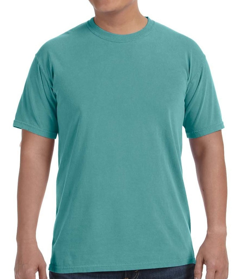 Men's Premium RingSpun Comfort Colors Garment Dyed Heavyweight T-Shirt Seafoam