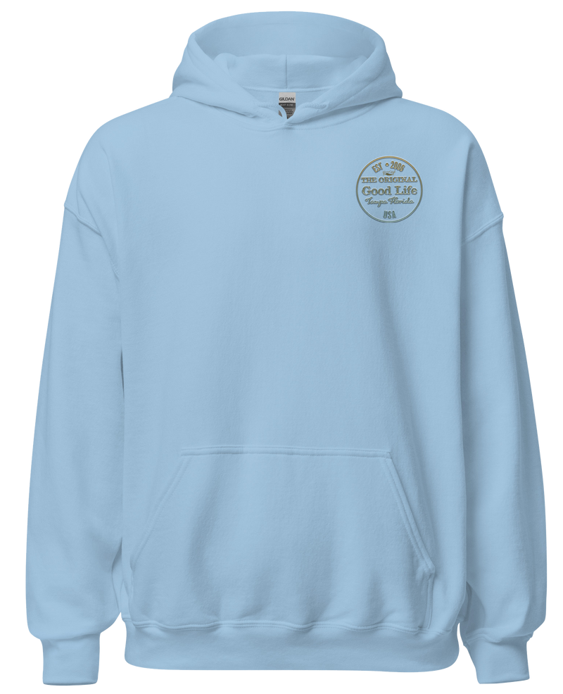 Unisex Beach Hoodie Live Life Like a Classic Song