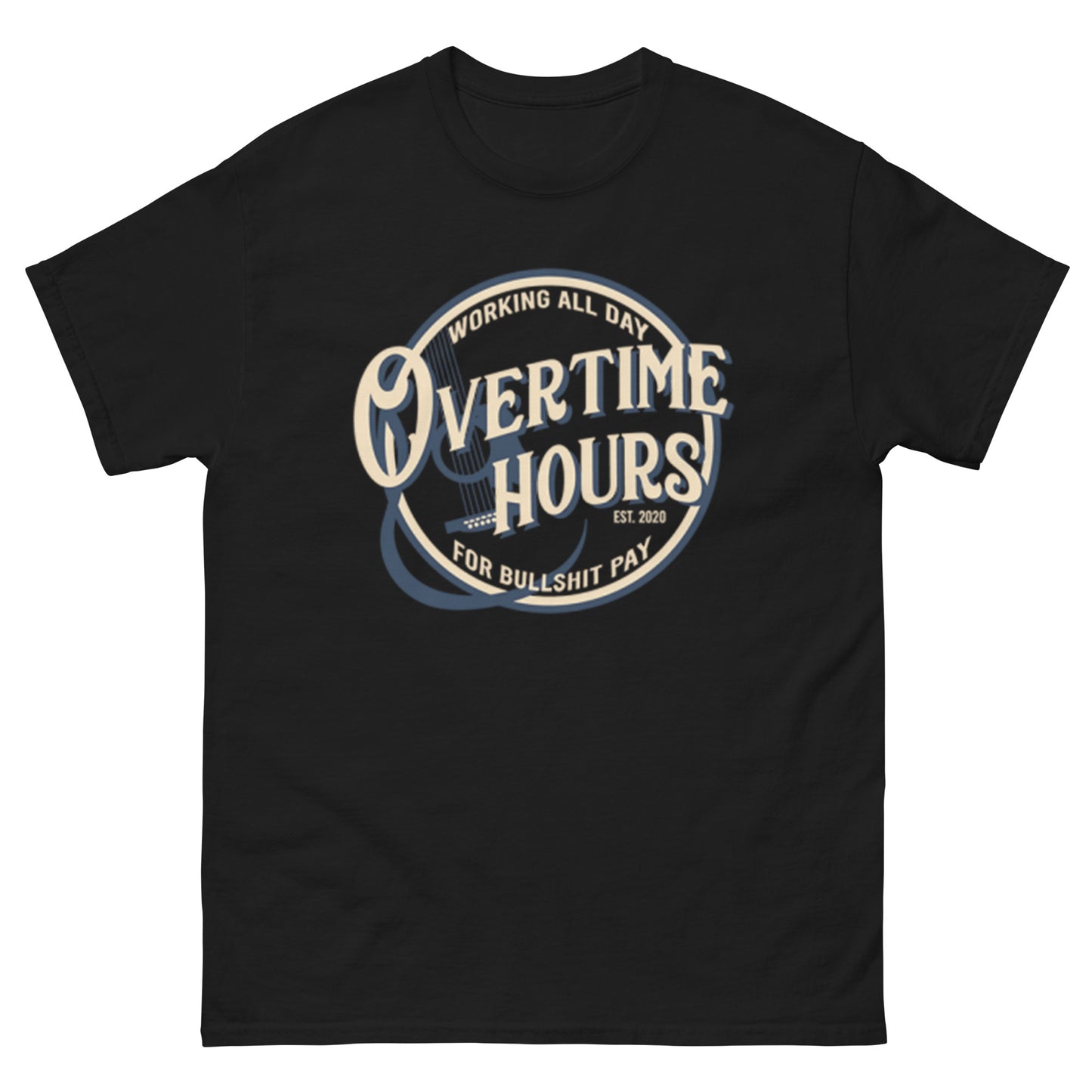Overtime Hours Rich Men North Of Richmond Oliver Anthony Song Tee Shirt bullshit pay