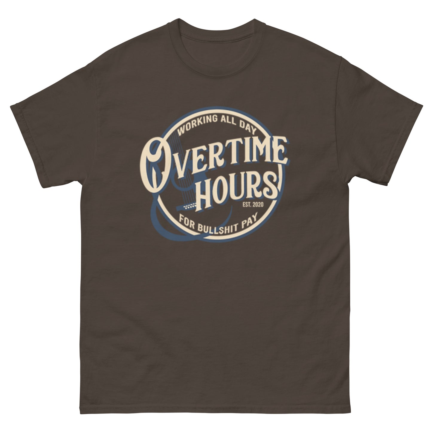 Overtime Hours Rich Men North Of Richmond Oliver Anthony Song Tee Shirt bullshit pay