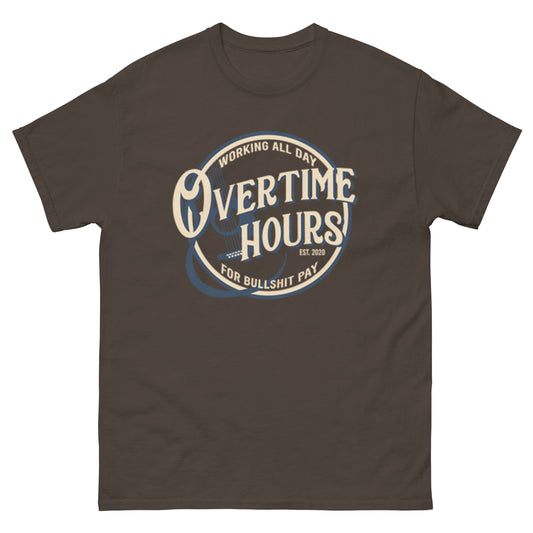 Overtime Hours Rich Men North Of Richmond Oliver Anthony Song Tee Shirt bullshit pay