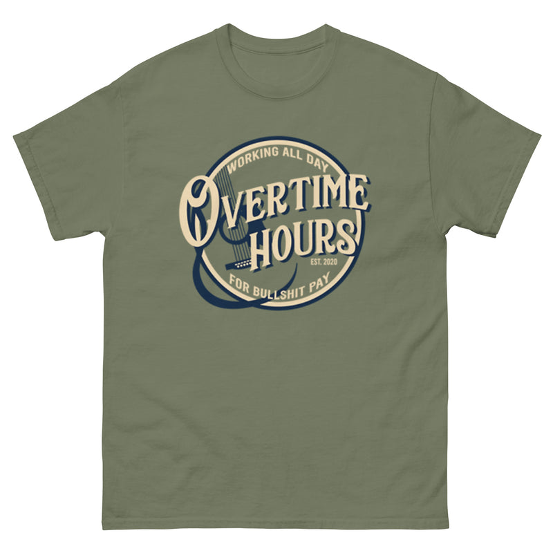 Overtime Hours Rich Men North Of Richmond Oliver Anthony Song Tee Shirt bullshit pay